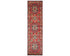 10 Feet Rusty Red Ersari Afghan Hand Knotted Veg Dye Wool Runner Rug